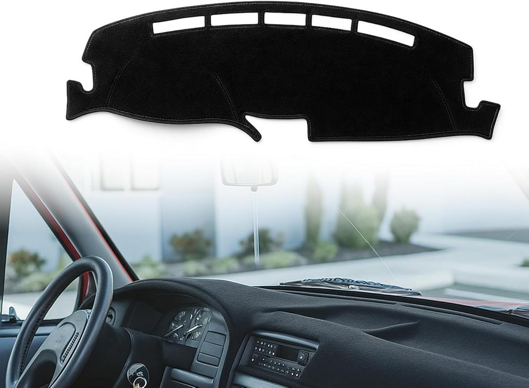 Dashboard Cover fit for Ford F150 F250 F350 Pickup Truck 1992 1993 1994 1995 1996 Dash Cover Nonslip Dash Mat Pad Protector Interior Accessories