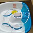 Homedics Bubble Mate Foot Spa, Toe Touch Controlled Foot Bath with Invigorating Bubbles and Splash Proof, Raised Massage Nodes and Removable Pumice Stone