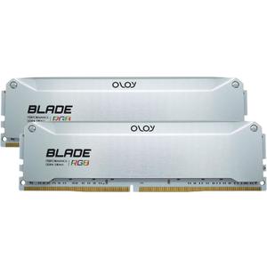OLOy DDR4 RAM 16GB (2x8GB) Aluminum Blade RGB 3600 MHz CL16 1.35V B-die 288-Pin Desktop Gaming UDIMM (MD4U0836163BRADA)