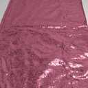 SoarDream Sequin Tablecloth 90x156 Inch Rectangle Glitter Blush Pink Tablecloth Party Table Cover for Birthday Party Banquet Table Wedding Decoration