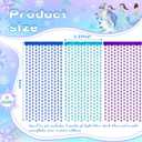 3 x ADLKGG Winter Wonderland Decorations, Frozen Birthday Party Backdrop, Blue Purple Snowflake Foil Fringe Curtain Tinsel Streamers Photo Booth Props for Christmas Baby Shower Home Decor, 3Pcs