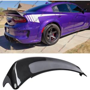 20152023 Compatible with Dodge Charger, Rear Trunk Spoiler, Redeye Style, Carbon Fiber Pattern ABS WheelX