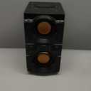 60W (80W Peak) Portable Bluetooth Speaker with Double Subwoofer Heavy Bass, Bluetooth 5.0 Wireless 100ft Outdoor Speaker, Support FM Radio, LED Colorful Lights, Stereo Sound, for Home, Party, Travel