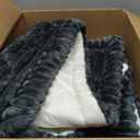 Smiry Pet Couch Covers for Dogs Washable, Non-Slip Fuzzy Couch Covers for 3 Cushion Sofa Pet Friendly, Soft Thick Furniture Protector Sofa Slipcover Mat for Dogs (Dark Grey, 27.6" x 70.9")