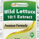 Best Naturals Wild Lettuce 10:1 Extract 250 mg - 240 Capsules