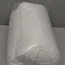 5 STARS UNITED Knee Pillow for Back Sleeping – Memory Foam Cushion for Sciatica Pain Relief – Under Leg Support for Sleeping on Back – Half Moon Bolster for Bed, White