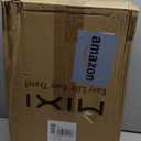 mixi Carry On Luggage Airline Approved 20'' Lightweight Luggage Wide Handle PC Hardshell Suitcases with Spinner Wheels & TSA Lock, Smoke White