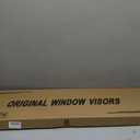 YLSCOO Window Visors Rain Guards fits 2016-2025 Malibu (EXCLUDES 2016 Malibu Limited), Out-Channel Window Wind Deflectors Vent Shades Accessories, Dark Smoke, 2017 2018 2019 2020 2021 2022 2023 2024