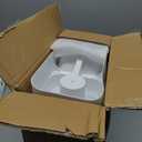 NKECOBJI Gravity Pet Feeder and Water Dispenser Set, Automatic Dog Feeder and Dog Water Dispenser for Dogs Cats Pets Animals Large Capacity(3.8L)