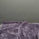 Civkor Bathroom Rugs Set 2 Pieces Light Purple Butter Chenille, Shiny Noodle Bath Mat Rug Set with Non Slip Backing, Super Water Absorbent Machine Washable 31x20 and 24x16 Inch, Lavender