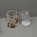 3-Color Dimmable LED Bedside Table Lamp,Cowboy Riding on Horseback Linen Nightstand Light by USB Port,12" High Desk Decor for Living Room Nursery Bedroom Office Cafe