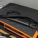 Dog Car Seat Cover for Back Seat, Hard Bottom Car Seat Cover for Dogs with Door Protectors for Traveling and Camping with Pets, Waterproof and Scratch-Resistant, Suitable for Cars