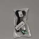 MoeverEX Phone Extension Cord 25 Ft, Telephone Cable with Standard RJ11 Plug and 1 in-Line Couplers and 20 Cable Clip Holders, Black