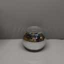 Disco Ball Planter, Disco Ball Plant Hanger with Hanging Rope, Hanging Chain, Hook, Circle and Extra Mirror Pieces (6" Silver, 4pcs)