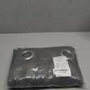 NICETOWN Grey Blackout Curtain 68 inch Long, 55 inches Width, 1 Panel, Thermal Insulated Window Treatment with Grommet Room Darkening Thermal Insulated Panel for Bedroom/Living Room