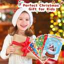 CCINEE 32 Pcs Christmas Mini Activity Books for Kids,Christmas Holiday Fun Challenging Activities Games Coloring Books for Xmas Party Gifts Trick or Treat Bag Stuffers