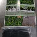 ODTORY Artificial Greenery Wall Panels: 70'' x 120'' UV-Anti Faux Greennery Grass Wall Privacy Backdrop Fence Screen for Garden Fence Covering Privacy, Outdoor Indoor Home Decor