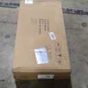 Round Dining Table Set for 4, Kitchen Table and Chairs for 4, Circle Table Round Pedestal Dining Room Dinner Dinette Table Set, 5 Piece Space Saving Wood Kitchen & Dining Room Tables Set Furniture (Vintage)