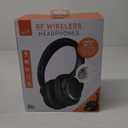 iLive Electronics Radio Frequency Wireless Headphones with Transmitter/Charging Dock, Black (IAHRF79B)