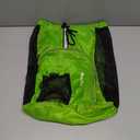 Hoedia Mesh Swim Bag Drawstring Backpack Beach Backpack for Swimming, Pool, Gym, and Workout Gear (Green)