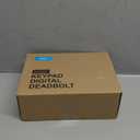 Veise Keyless Entry Door Lock with 2 Knobs, Electronic Backlit Keypad Deadbolt with Handle Set, Auto Lock, One-time Codes, Smart Deadbolt for Front Door, Easy Installation, Matte Black