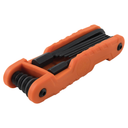 Klein Tools 70553 3-Piece Pro Folding Hex Key Set, Metric, SAE, Torx Sizes, 31 Keys, Industrial Strength Heat Treated Alloy Steel