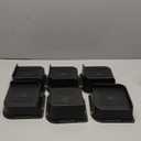 Bed Risers 2 Inch Heavy Duty, Furniture Risers for Bed Desk Table Sofa Couch,Oversized Bed Lifts Risers,Support up to 5000 Lbs(6 Pack Black)