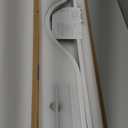 KRYPHIXON LED Nail Lamp for Desk, Adjustable Dimmable Half Moon Light for Nail Tech, 31" Foldable Portable 3 Color & 10 Brightness Manicure Light for Beauty Salon, White Diamonds