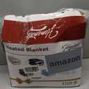 Homemate Electric Heated Blanket Full - 72"x84" Heating Bed Blankets Throw with 10 Heating Levels 8 Hours Auto Off Fast Heating Over-Heated Protection Ultra Soft Warm Flannel ETL Certified (10-graphite Grey)