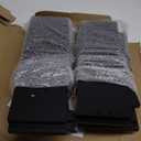 2 Pack 5 Tier Wall Shelf Unit - Narrow Smooth Laminate Finish - Vertical Column Wall Decor Mount Floating Storage Home Decor Organizer Tall Tower Utility Shelf for Bedroom, Living Room(Black)