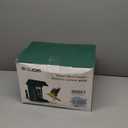 Soliom- Bird Feeder with Camera, 5W Solar Powered, AI Identify Species, Smart Wild Bird Watching, 2K Live View, Instant Arrival Alerts,Large 2.7L Seed Capacity, Metal Squirrel Chew-Proof - BF08 Green