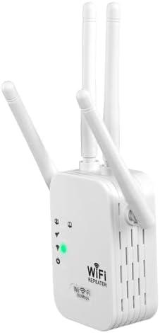 BREGINE 2025 WiFi Extenders Signal Booster for Home Long Range Up to 9800 sq. ft & 40 Devices, WiFi Extender Signal Booster, Quick Setup-Medium, Internet Repeater, WiFi Extender