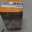 Joliyoou 2 Packs 50 LED Warm White Christmas String Lights, 16 Ft Battery Operated Xmas Fairy String Lights with 8 Lighting Modes, Indoor/Outdoor with Timer