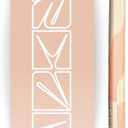 Peaches & Cream Apple Pencil 2nd Generation Protective Sleeve Cover Grip, Apple Pencil Case, Magnetic Charging Compatible and Double Tap, Cow Print Swirl, Unique, Boho Neutral Pink