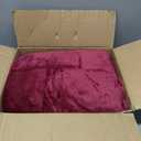 Heated Blanket Electric Throw, 50" x 60" Heating Blanket with 5 Levels & 10 Hours Auto Off, Extremely Soft Flannel Warm Blanket Gifts Over-Heat Protection, ETL Certified Machine Washable