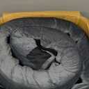 CYMULA Memory Foam Camping Mattress Pad, CertiPUR-US Sleeping Mat, Portable Roll Up Mattress for Adults, Camping Bed Pads for Sleepover, Car Bed with Travel Bag (Single-75x30x3 IN, Grey)