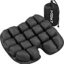 Upgrade Travel Seat Cushion for Airplane,Portable&Adjustable Air Seat Cushion,Coccyx Tailbone Pain Relief Chair Pad,Inflatable Cushion for Wheelchair, Travel,Driving,Office Work (Butterfly)