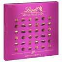 Lindt Mini Pralines, Assorted Chocolate Pralines with Premium Filling, Christmas Candy, 36 Count, 6.2 oz Box (EXP 10/31/25)