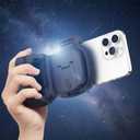 Phone Camera Grip with Detachable Bluetooth Remote Shutter, TikTok Scrolling Remote Control, Cold Shoe for Light/Mic, Phone Stand Design, Compatible with iPhone/Android Phone & Pad/iPad