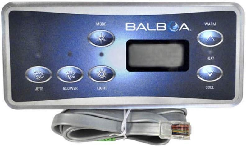 Balboa Generic Panel VL701S-Serial Standard Digital Panel 1 Pump Blower Lite 51057-01