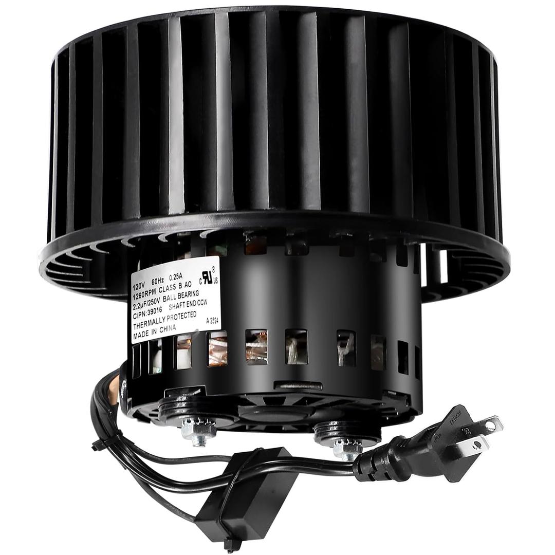 676, 684 Replacement Fan Motor Assembly 90CFM, S97009745 97009745 Fan Motor & Blower Wheel for Broan Nutone HD80L, 684-B, 684F-B, 684-C, 684F-C, 684A-C, 684-A, 684F-A, F684, 684N, 684FA-C, HD80, 671A.
