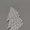 12 Pcs Rug Grips for Hardwood Floors, Tile, Cement & More - Thin Corner Carpet Pad That is Removable - Glueless Nano Gel Triangle Shaped Carpet Tape & Floor Tape for Area Rugs