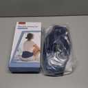 Comfytemp Cordless Portable Heating Pad with Massager for Back, FSA Eligible HSA Rechargeable Lower Back Massager with Heat, Wireless Heated Waist Belt Wrap for Period Menstrual, Gifts for Grandma Men