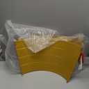 Glitzhome 40.5" D Christmas Gold Hammered Metal Tree Collar, Decorative Tree Stand Cover Tree Ring for Christmas Decor