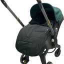 AICTIMO Universal Stroller Accessories Footmuff Compatible with Doona Car Seat & Strollers, Waterproof Warm Bunting Bag Suitable for 95% Car Seat and Strollers