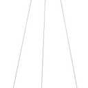 JONATHAN Y Brice 15.75" Round 1-Light Integrated LED Pendant, Matte Pink | Dimmable Modern Metal Hoop Chandelier, Adjustable Height Hanging Light, Kitchen Island, 24W, 3000K Warm White, ETL Listed