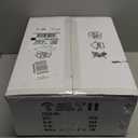 Bagood 3 Light Mid Century Modern Gold Globe semi Flush Mount Ceiling Brass Chandelier 3Light Milk Glass Globe Lights Sputnik Ceiling Light Fixture for Bedroom Living Room Hallway