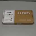 VALU Cable Management Spine  49 Inch Cable Organizer for Height-Adjustable & Fixed Desks  Sturdy & Flexible with Magnetic Link  Cord Management System Under Desk with Steel Base & Non-Slip Pads (Black)