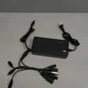 Uzi 54.6V 2A Charger (with Multiple Output Heads) for Fast and Safe Charging of Your 48V Li-ion Battery-Compatible with Ebike/Electric Scooter (Built-in Fan Cooling System)