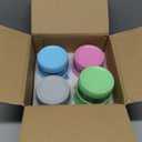 4 Pack Overnight Oats Containers with Lids - Thickened Glass 16 oz Mason Jars with Silicone Sleeves, Wide Mouth Airtight Leak-Proof Chia Seed Pudding Meal Prep Jars for Yogurt Parfait Snacks